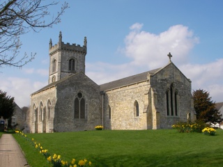 photo of All Saints' Church burial ground